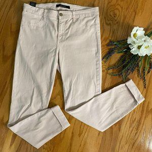 J Brand Anja Ankle Cuff Jeans Pink Size 29
